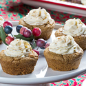 Mrs. Claus' Holiday Cookie Cups